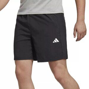 Men's NWT‎ Adidas Aeroready Training Shorts with Zippered Pockets Black Size XL